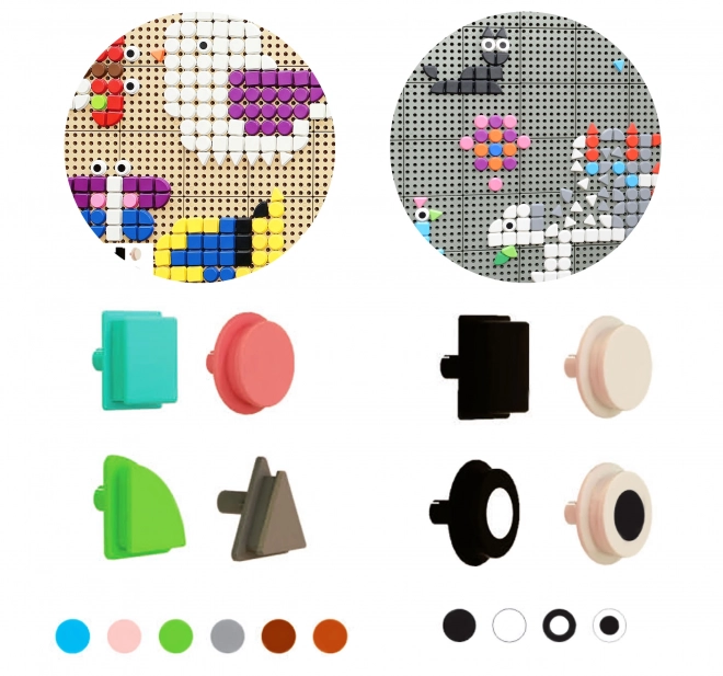Masterkidz Geometrische Steckelemente Set