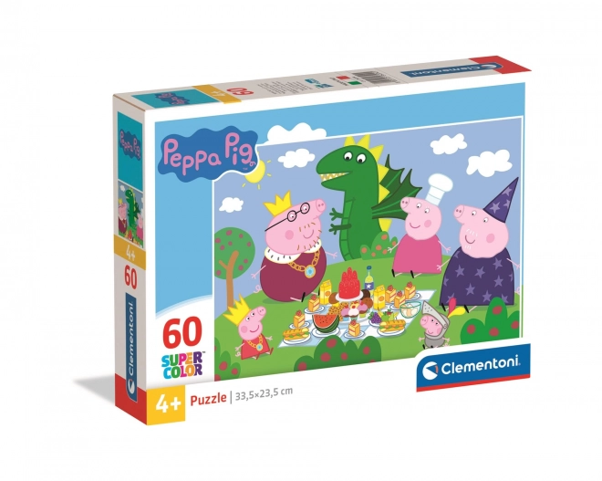 Puzzle Peppa Pig 60 Teile