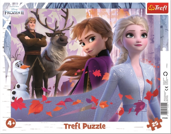 Puzzle FROZEN: Abenteuer 25 Teile