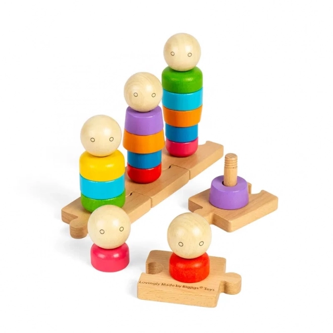 Steckbare Regenbogenfamilie