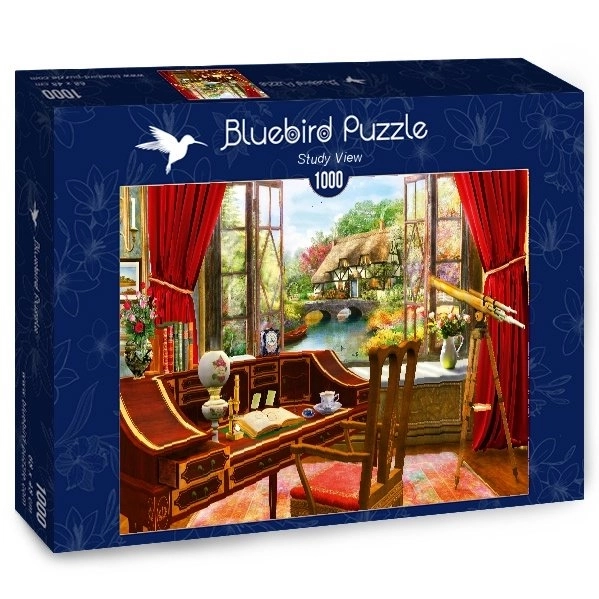 Bluebird Puzzle Aussicht vom Arbeitszimmer 1000 Teile