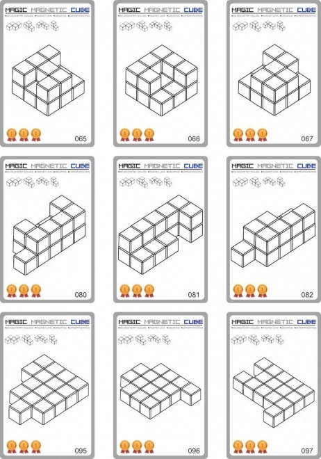 Magnetische Bausteine Magic Magnetic Cubes