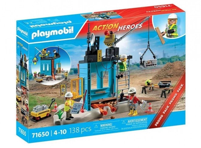 Action Heroes Bauset Baustelle