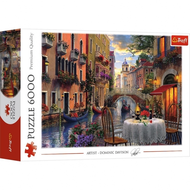 Puzzle Romantisches Dinner 6000 Teile