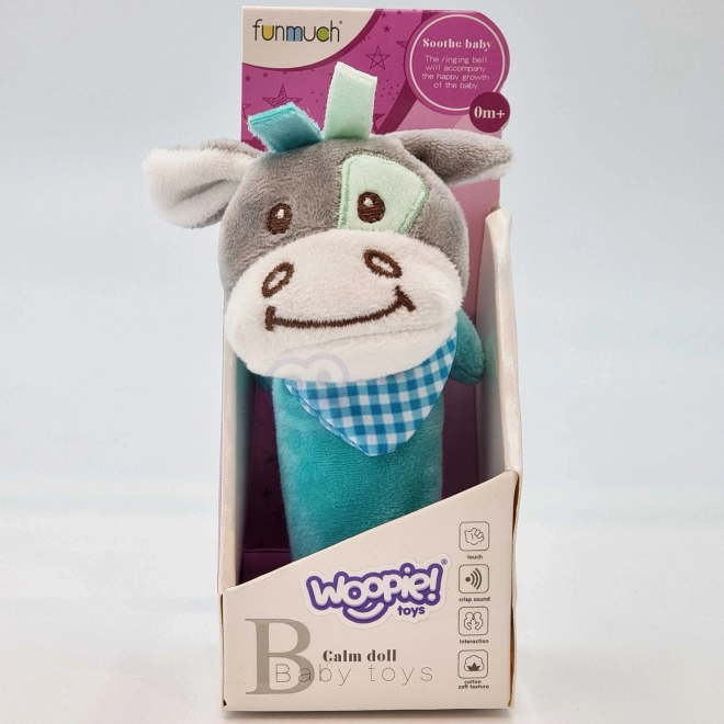 Woopie Plüsch-Sensory-Spielzeug Esel