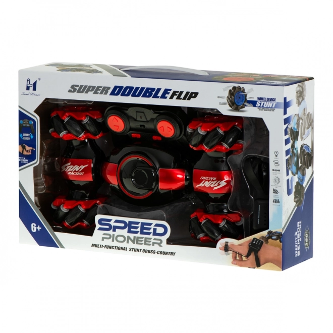 Rc Ferngesteuertes Stuntauto Speed Pioneer 360 Rot – Rot