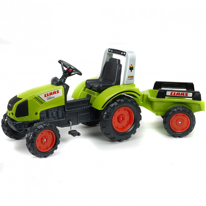 FALK Traktor Pedal Claas Arion 430 mit Anhänger