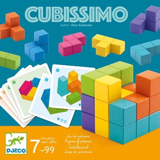 logisches 3D-Puzzle Djeco Cubissimo