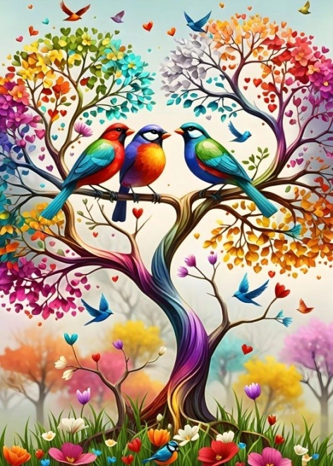 Alipson Puzzle Regenbogenbaum 500 Teile