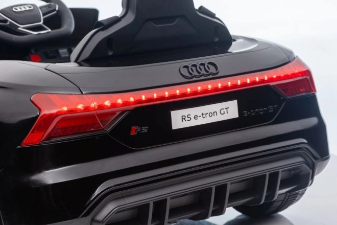 Elektrisches Kinderauto Audi RS e-tron GT Schwarz