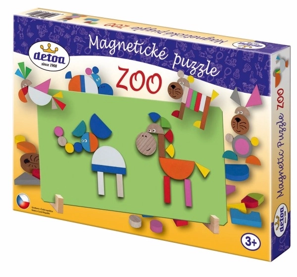 Magnetisches Puzzle ZOO für Kinder