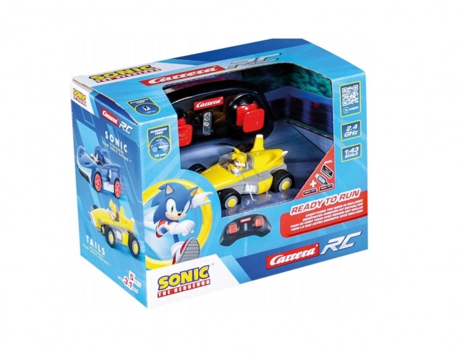 Team Sonic Mini RC Tails Auto 1:43
