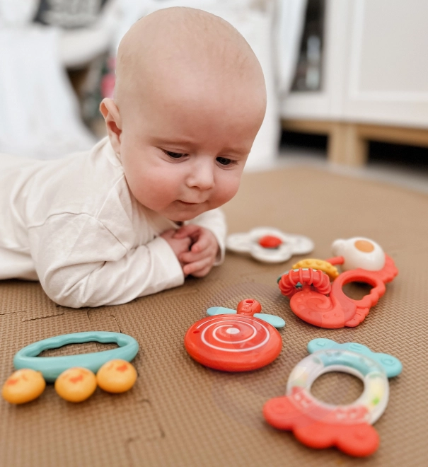 Woopie Baby Beißring Rasselset für Babys