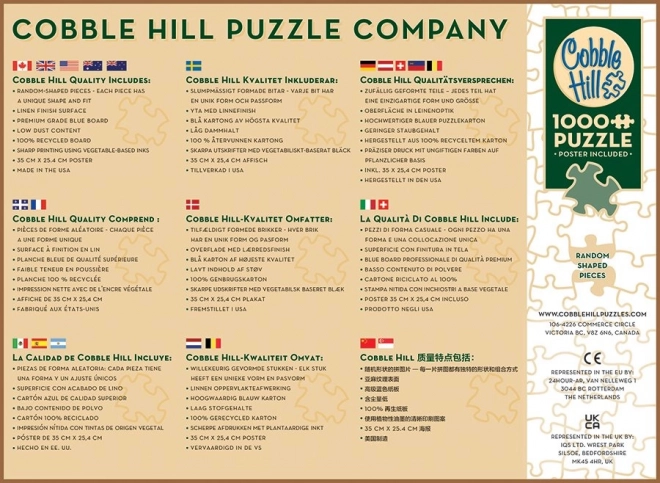 Cobble Hill Puzzle Küstenhäuser 1000 Teile