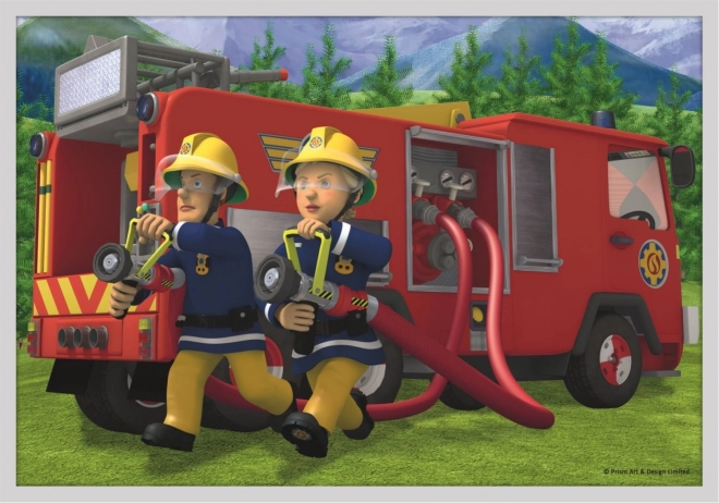 Puzzle Erkenne das Rettungsteam Sam