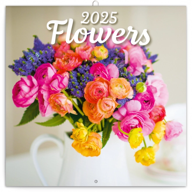 Notique Wandkalender Blumen 2025