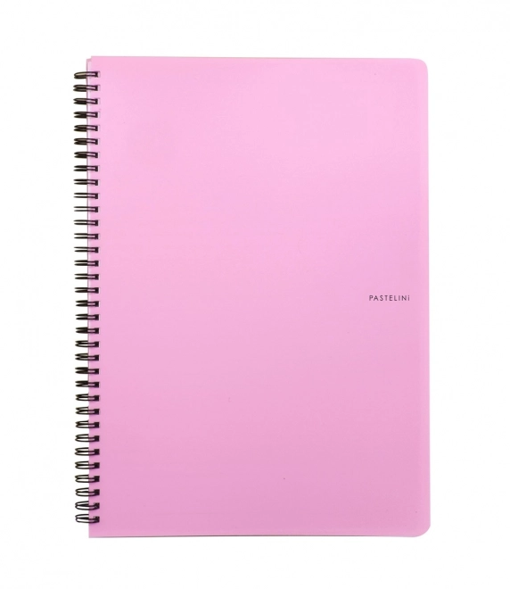 Kariertes Notizbuch A4 Pastelini Rosa