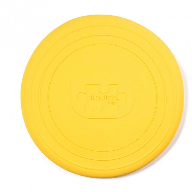 Flexibles Frisbee in Honiggelb von Bigjigs Toys