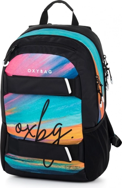 Oxybag Studenten Rucksack mit Etui Californien