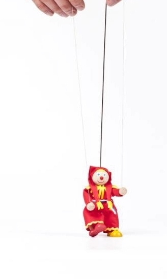 Gerlich Handgefertigte Holzmarionette Kasperl