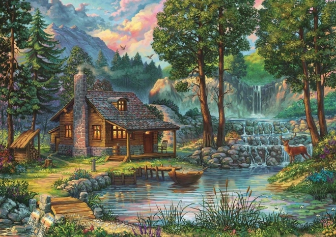 Märchenhaus Puzzle 1000 Teile