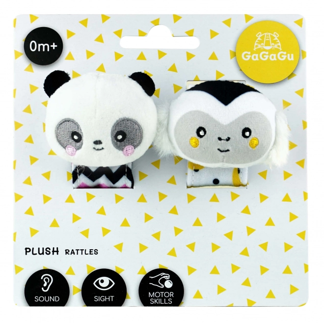 Chrastelarmband Affe und Panda