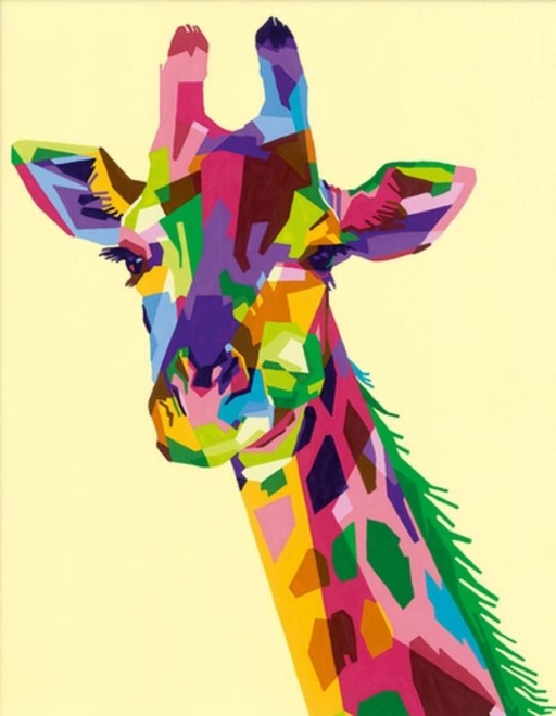 CreArt Lustige Giraffe Malset