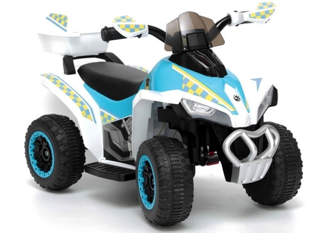 Aufladbares Quad GTS1188-A Polizei Weiß