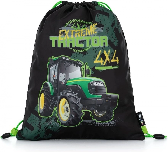 Premium Light Schulrucksack-Set Traktor