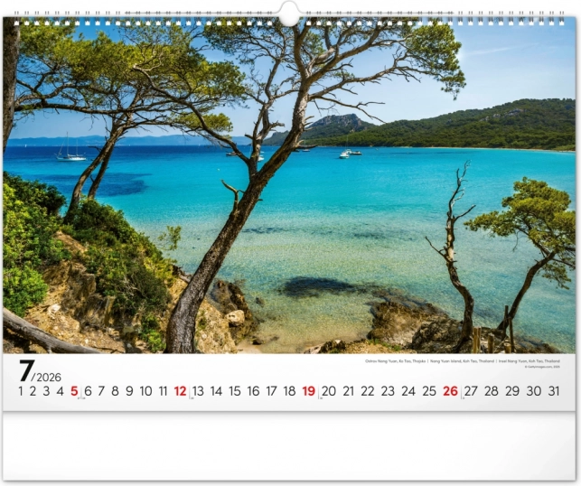Wandkalender Meer 2026