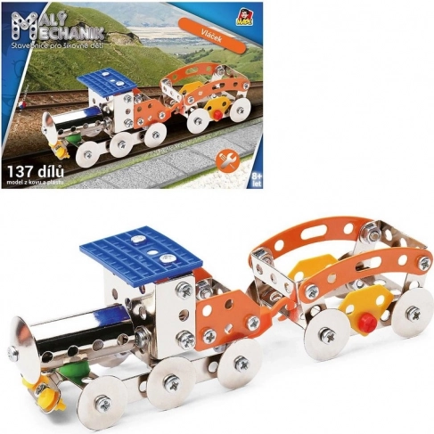 Kinderbaukasten Kleiner Mechaniker Zug