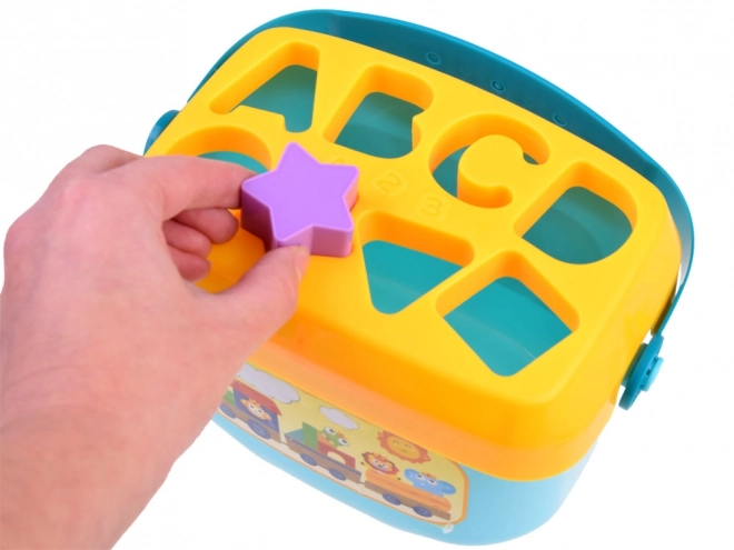 Eimer Buchstabenbausteine Sortier-Set