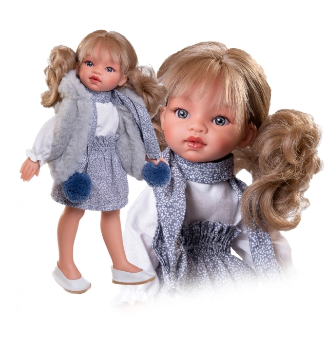 Realistische Puppe EMILY mit Ganzvinylkörper - 33 cm