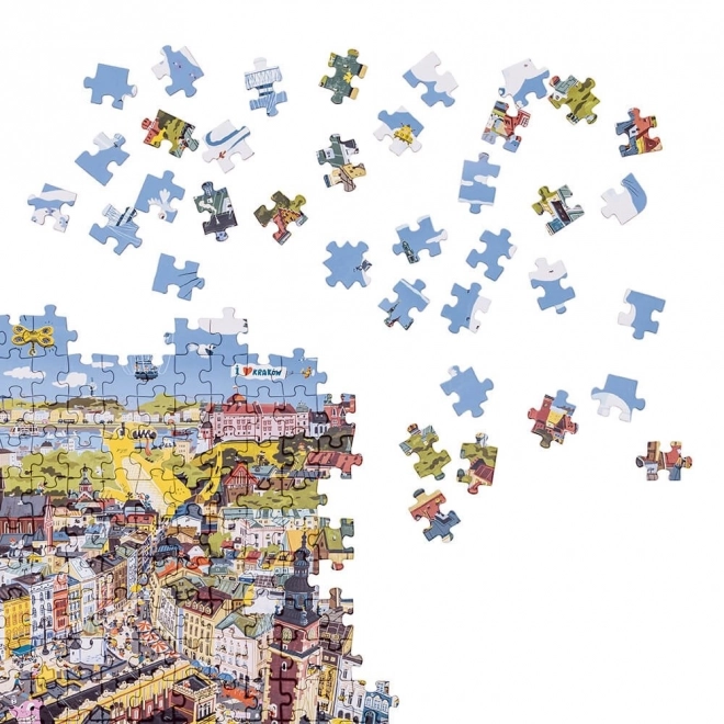 Stadt Krakau Puzzle 500 Teile von Puzzlove