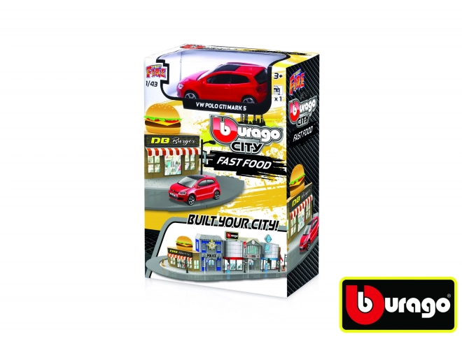 Bburago City Fast Food Autoserie 1:43