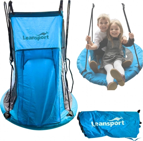 Kinderzelt für Schaukel Nest Blau 90-100cm