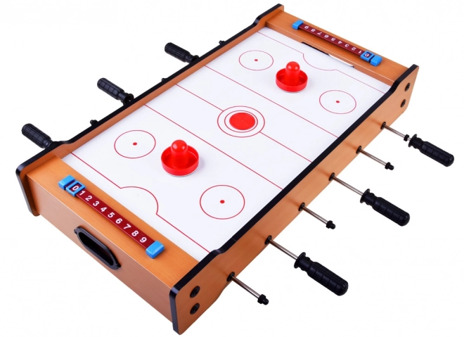 2-in-1 Tischfußball und Air Hockey Spiel