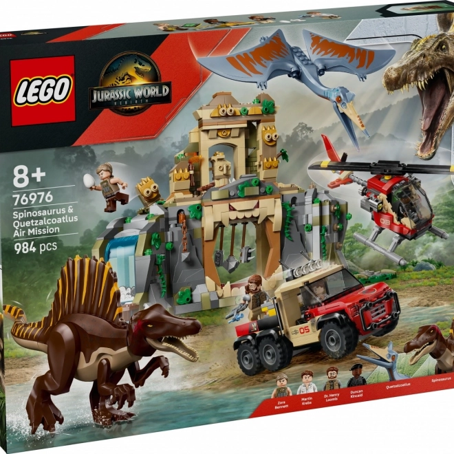 Jurassic World: Luftmission mit Quetzalcoatlus und Spinosaurus
