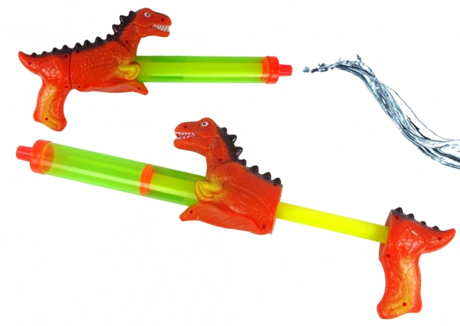 Wasserpistole 40 cm Dinosaurier Rot