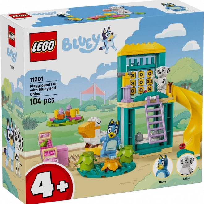 LEGO BLUEY – Bluey und Lucky auf dem Spielplatz