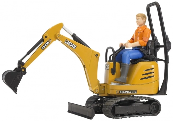 Bruder Mikrobagger JCB mit Figur