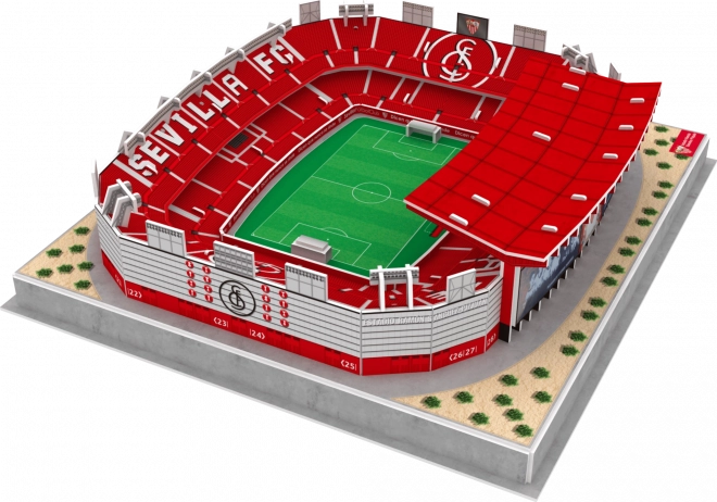 Leuchtendes 3D-Puzzle Stadion Ramón Sánchez-Pizjuán - FC Sevilla