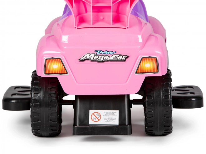 Deluxe 3-in-1 Rutschauto für Kinder in Pink