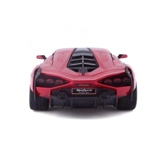 Bburago Lamborghini Sian FKP37 - Rot im Maßstab 1:24