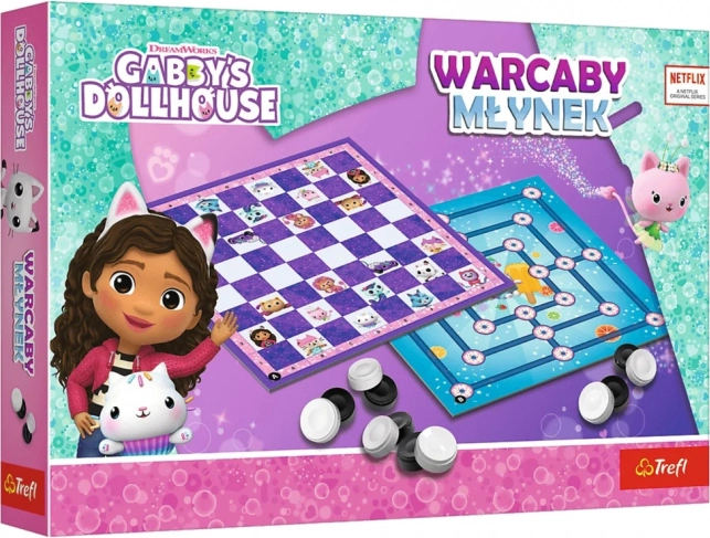 Dame und Mühle GABBY'S DOLLHOUSE von Trefl