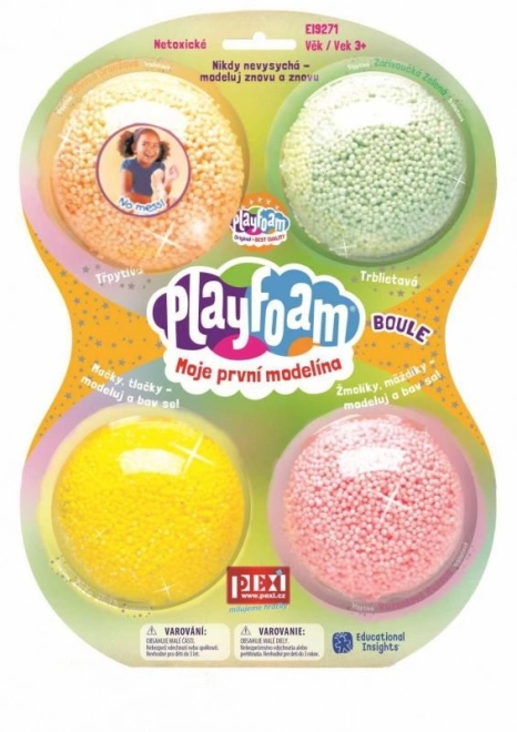 PlayFoam® Knetset 4 Farben