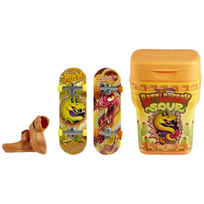 Hot Wheels Fingerboard Set mit Schuhen in Schachtel