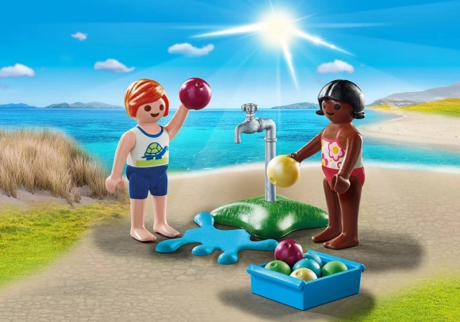 Playmobil Special Plus Kinder mit Wasserbomben