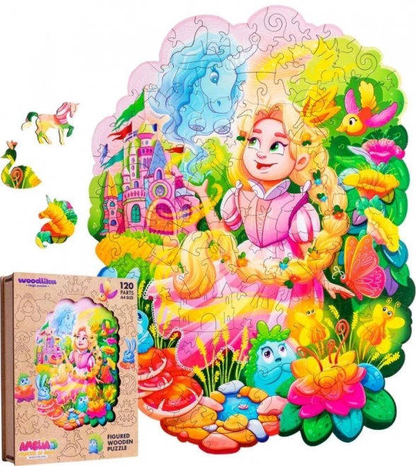 Holzpuzzle Prinzessin Amélie 120 Teile