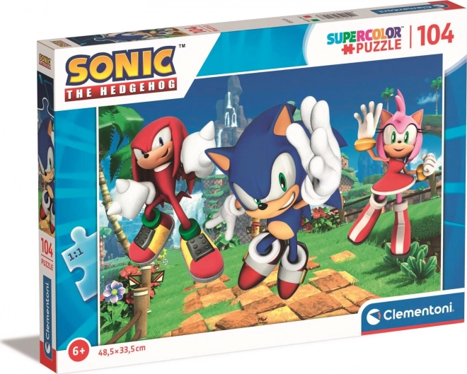 Sonic Puzzle 104 Teile